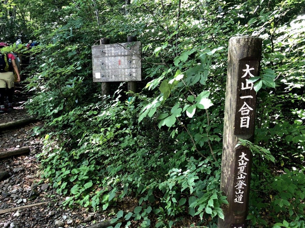 大山1合目