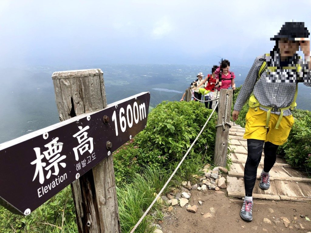標高1600m