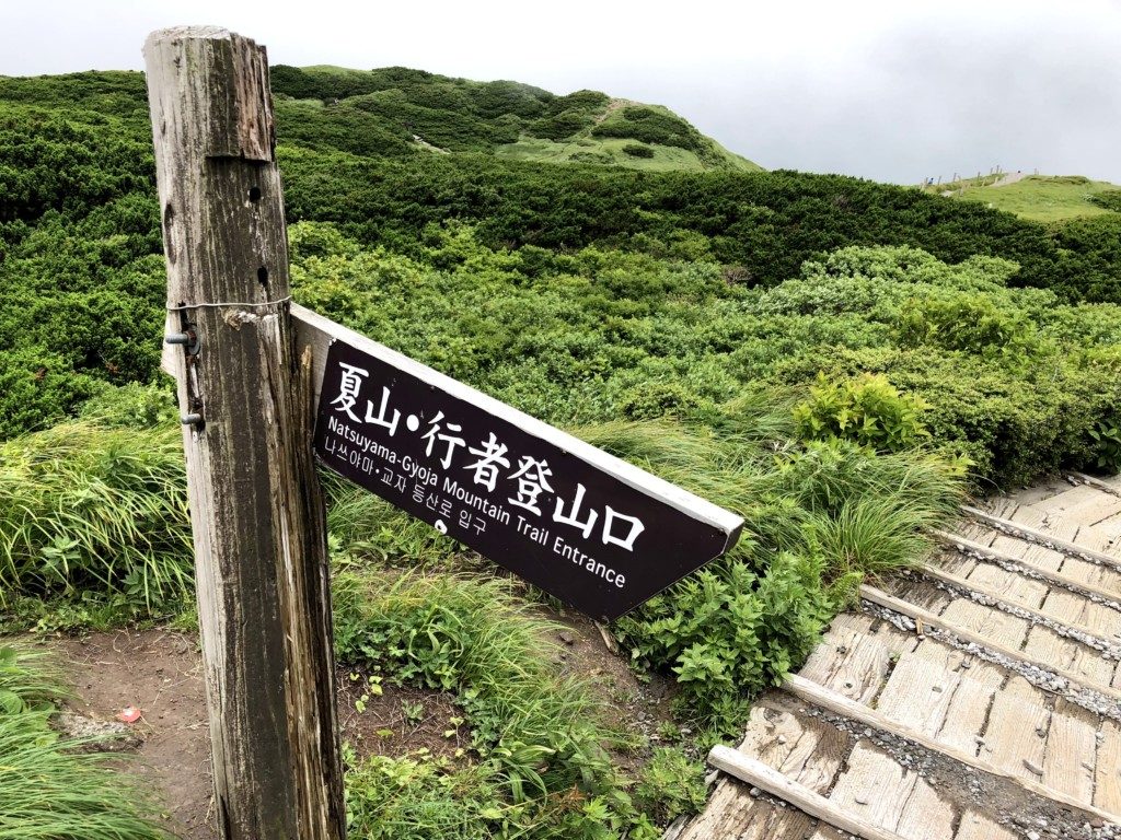夏山・行者登山口