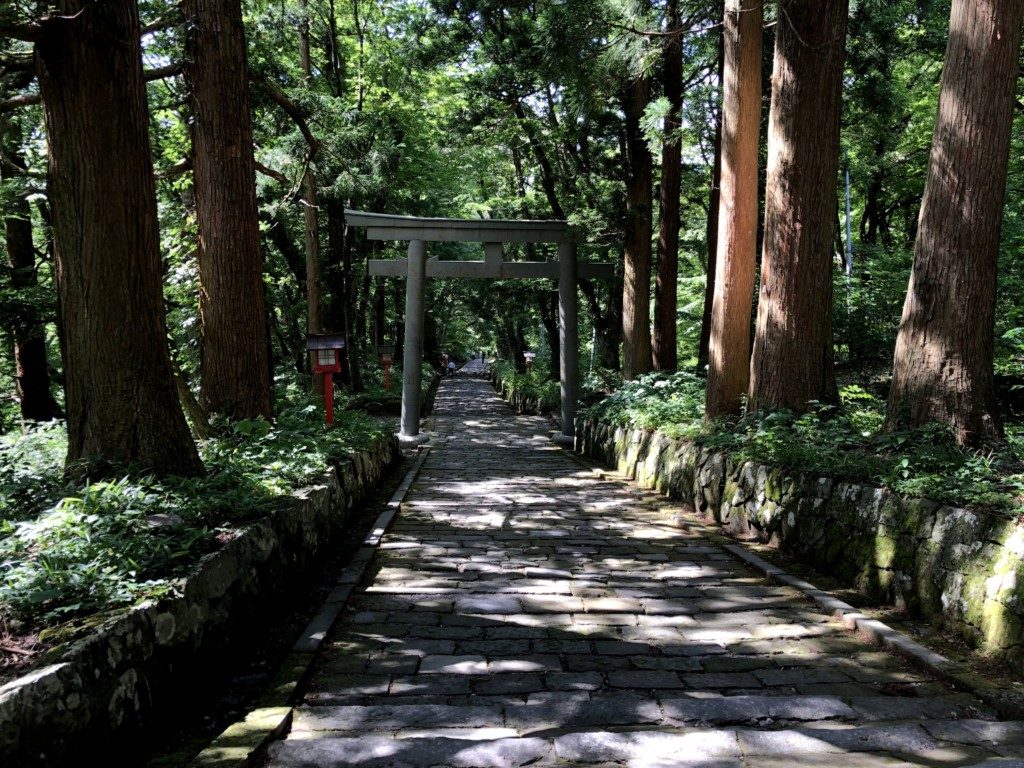 大神山神社参詣道その2