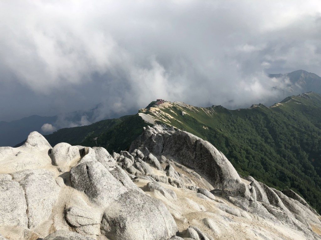 燕岳からの眺望