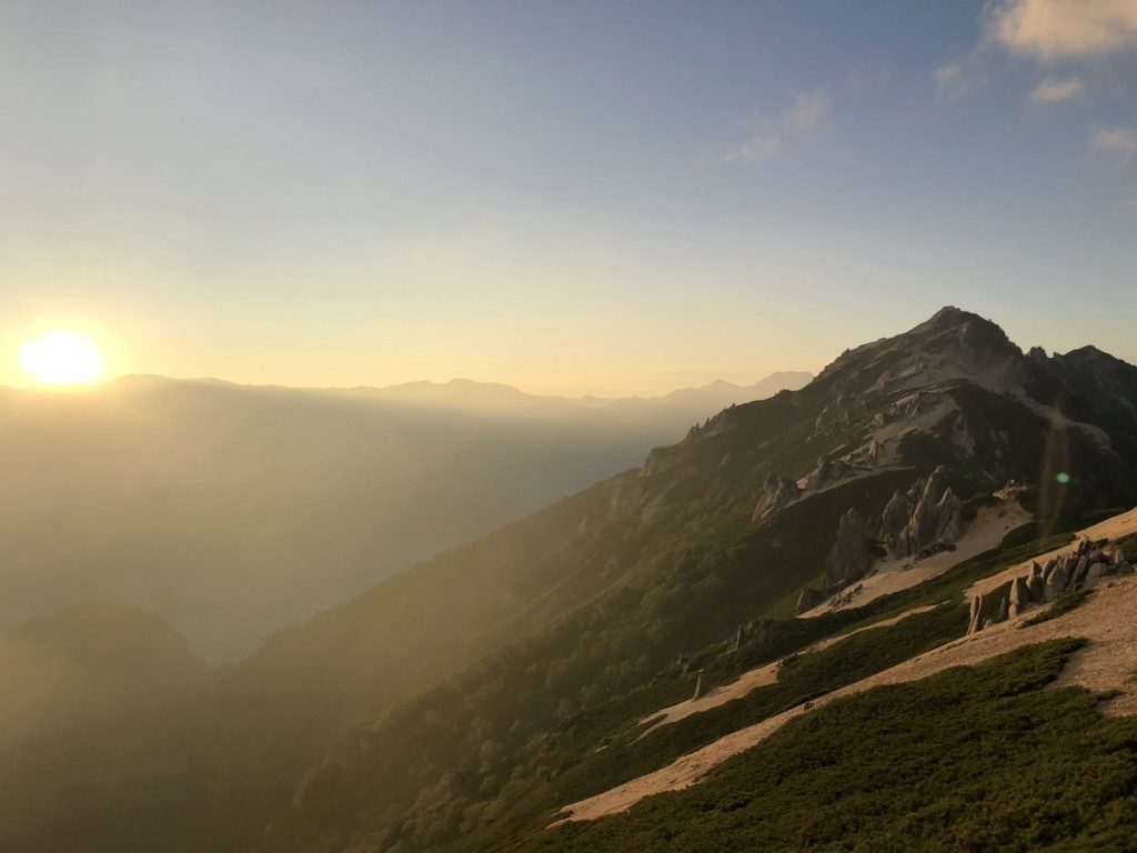 夕日