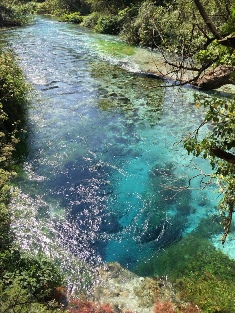 ブルーアイの水量