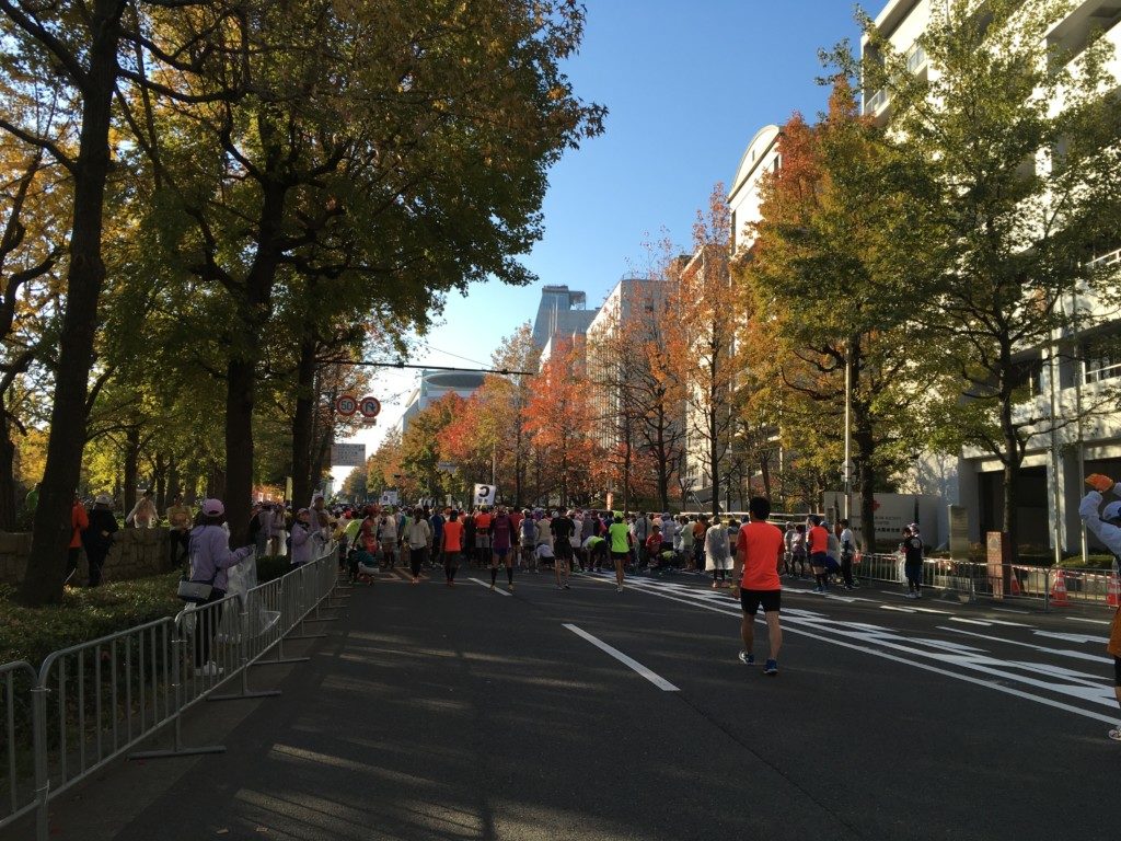 ランナー整列開始