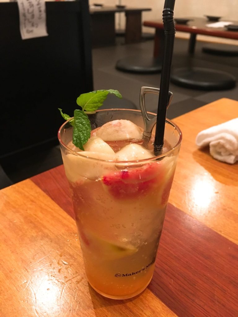 いちじくサワー