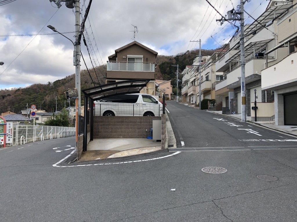 登山口までの道