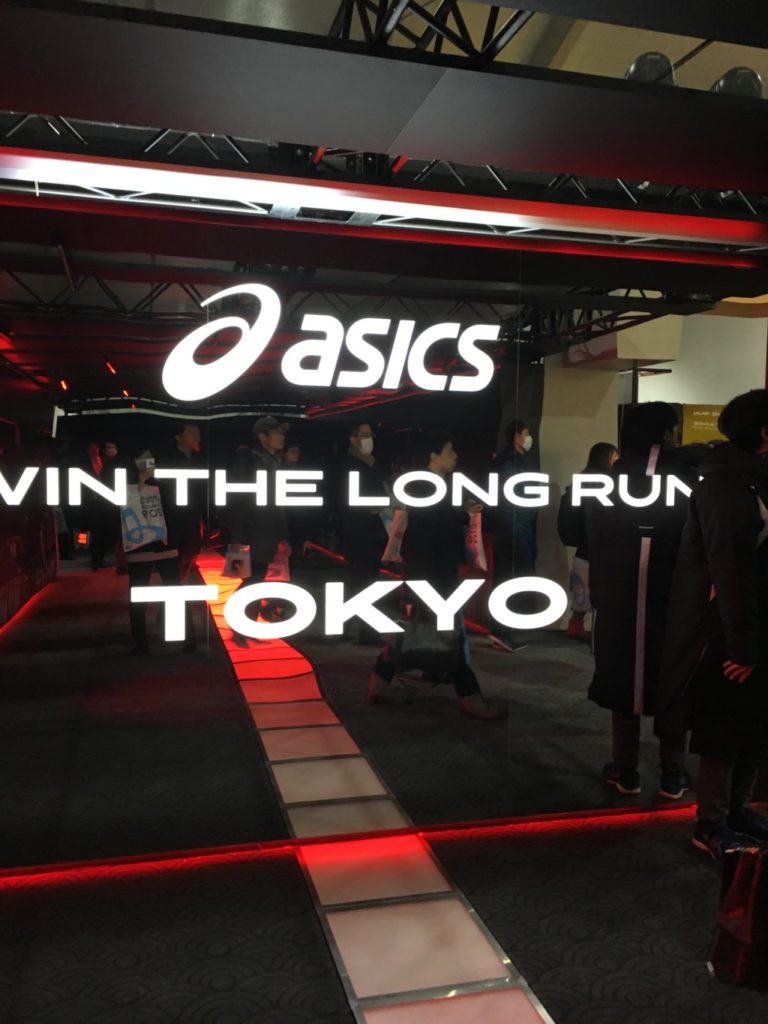 アシックスブース