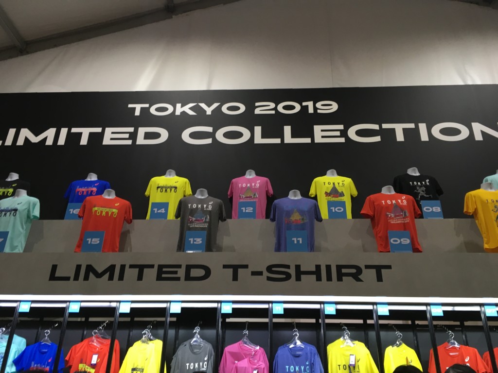 アシックスTシャツ