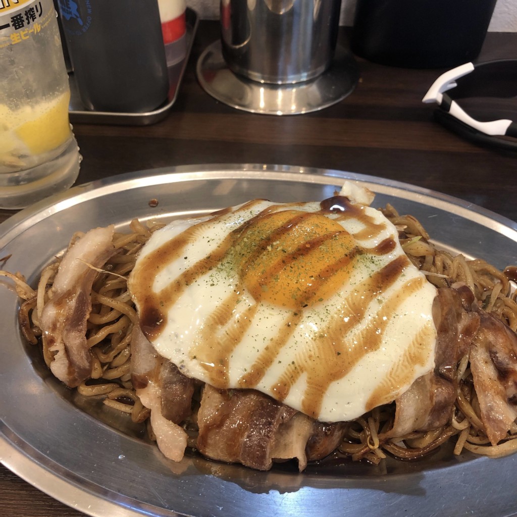 焼きそば大盛り
