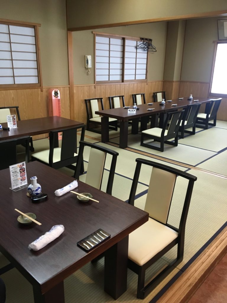 お座敷席