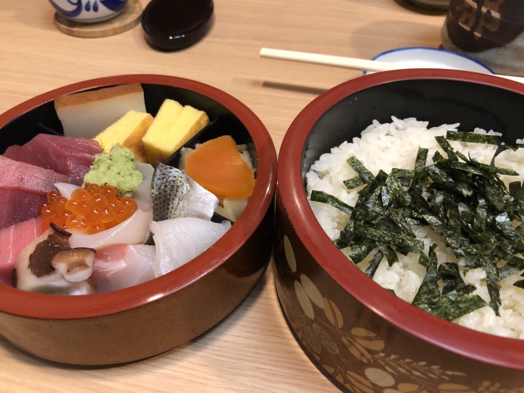 二重チラシ1段にした写真