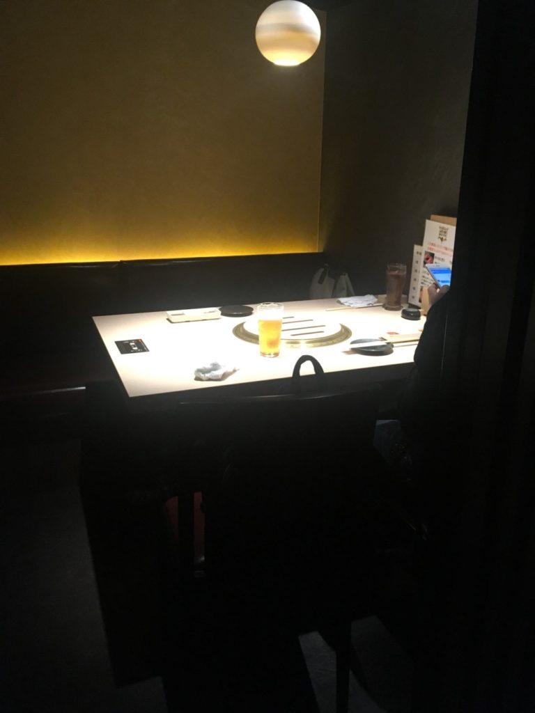 個室席