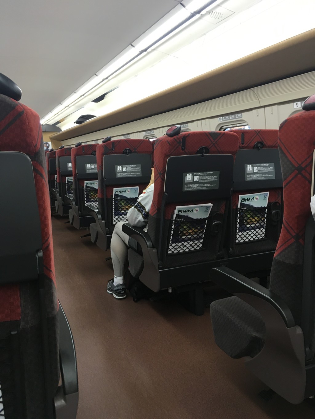新幹線車内