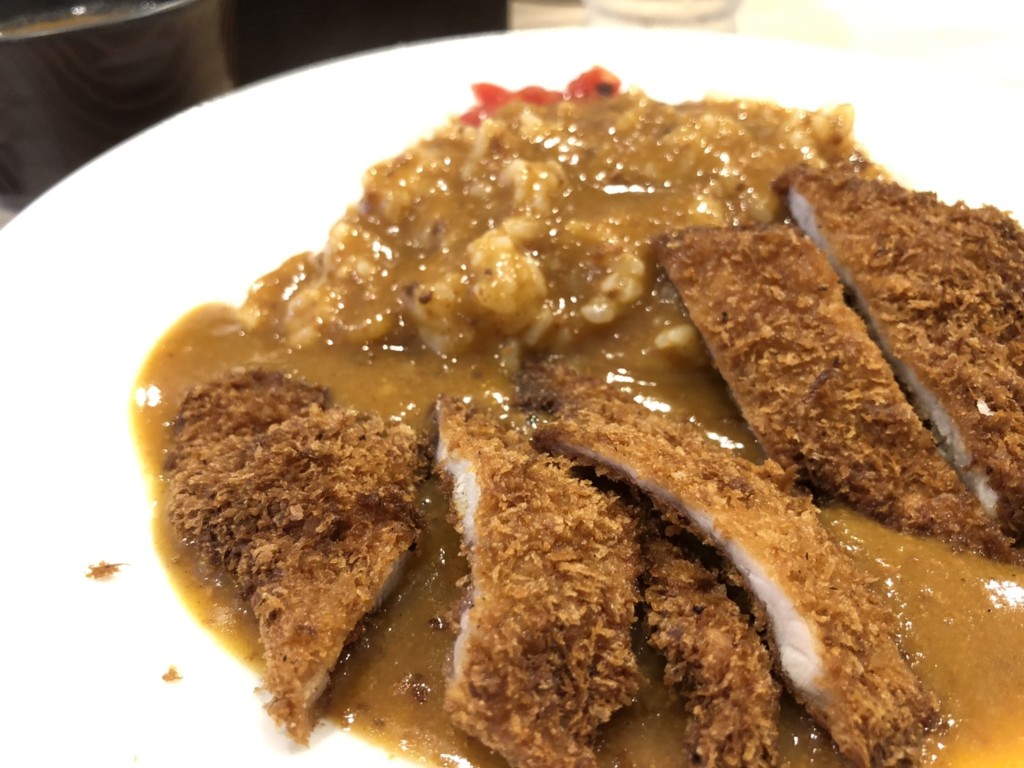 カツカレーランチアップ