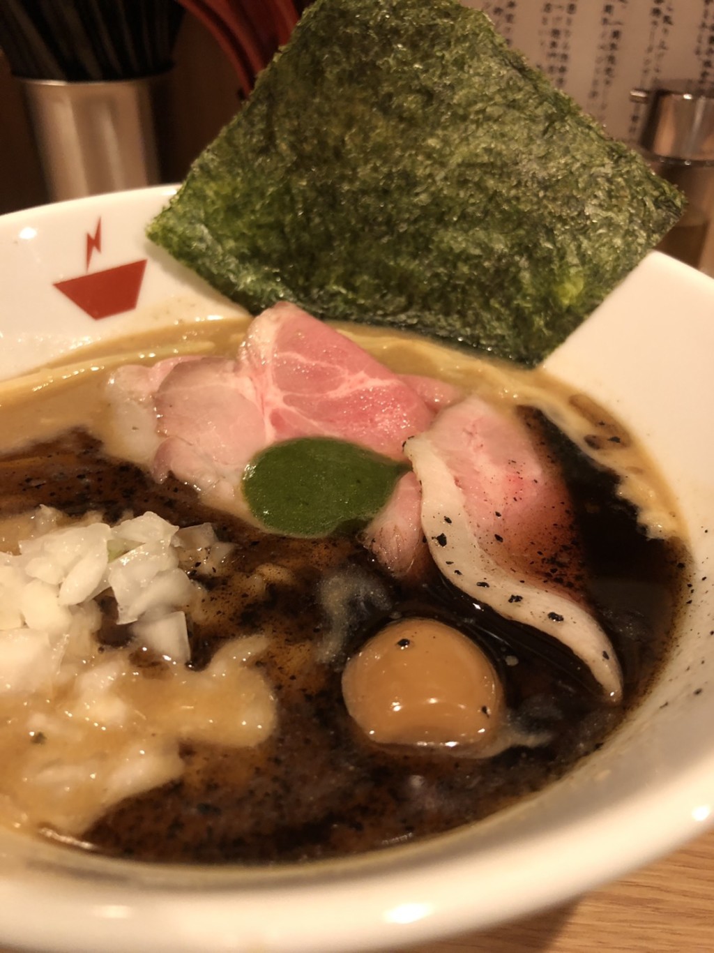 蟹そばアップ