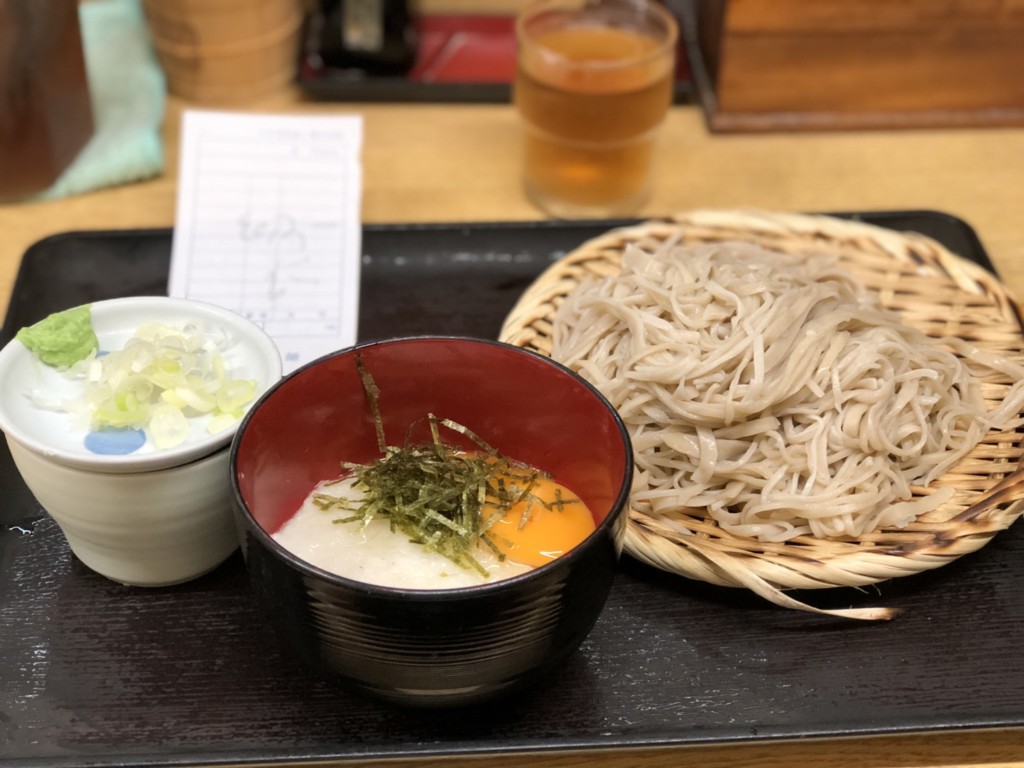 冷やしとろろそば
