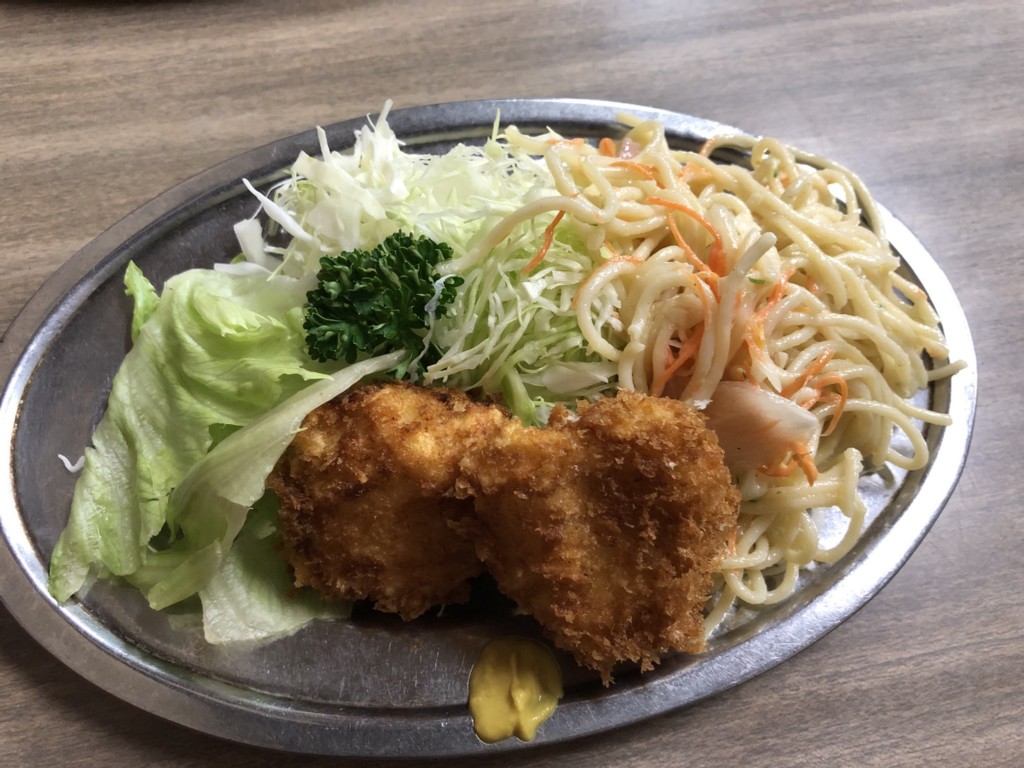 本日のランチクリームコロッケ