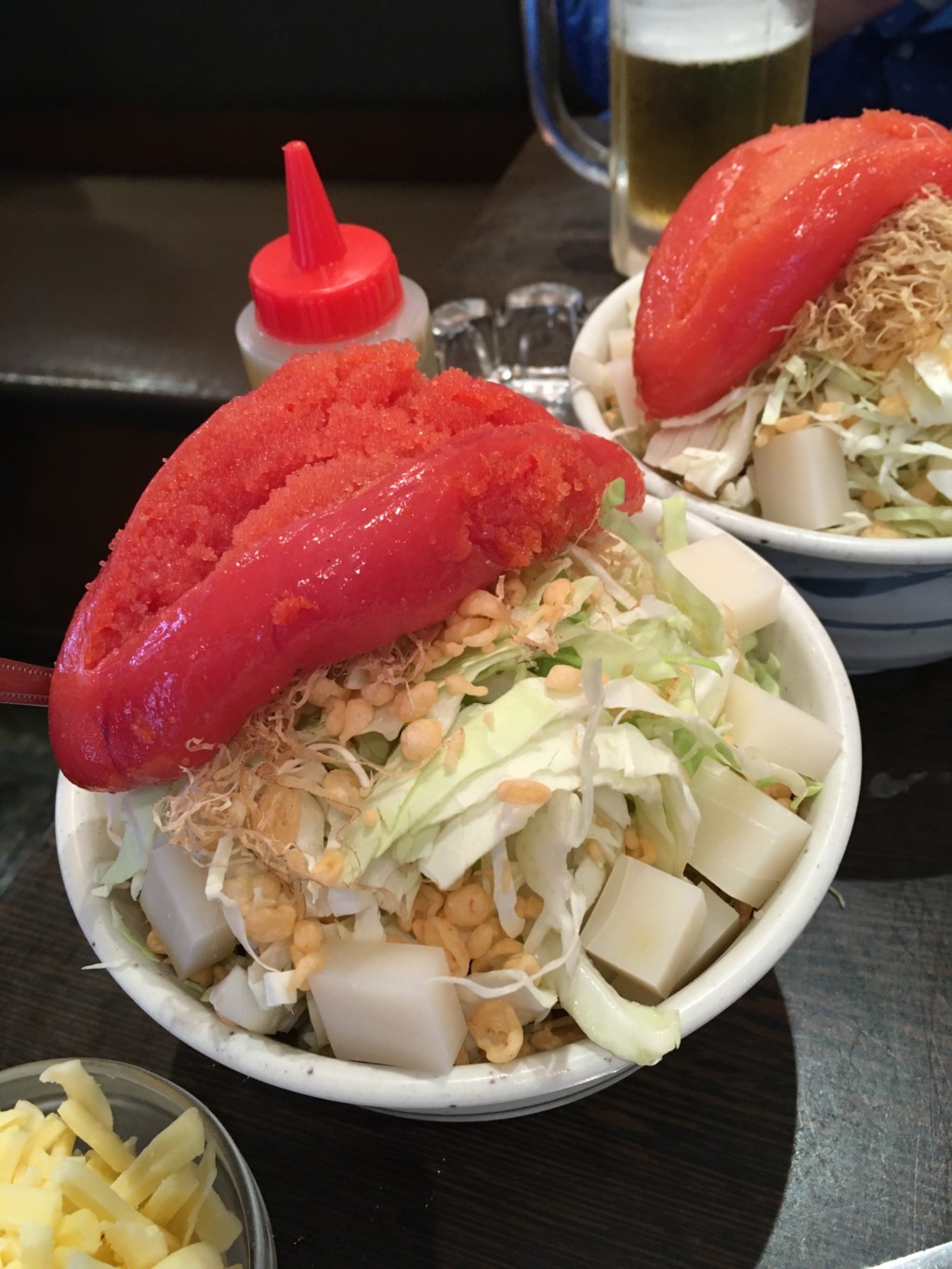 明太もちチーズもんじゃ