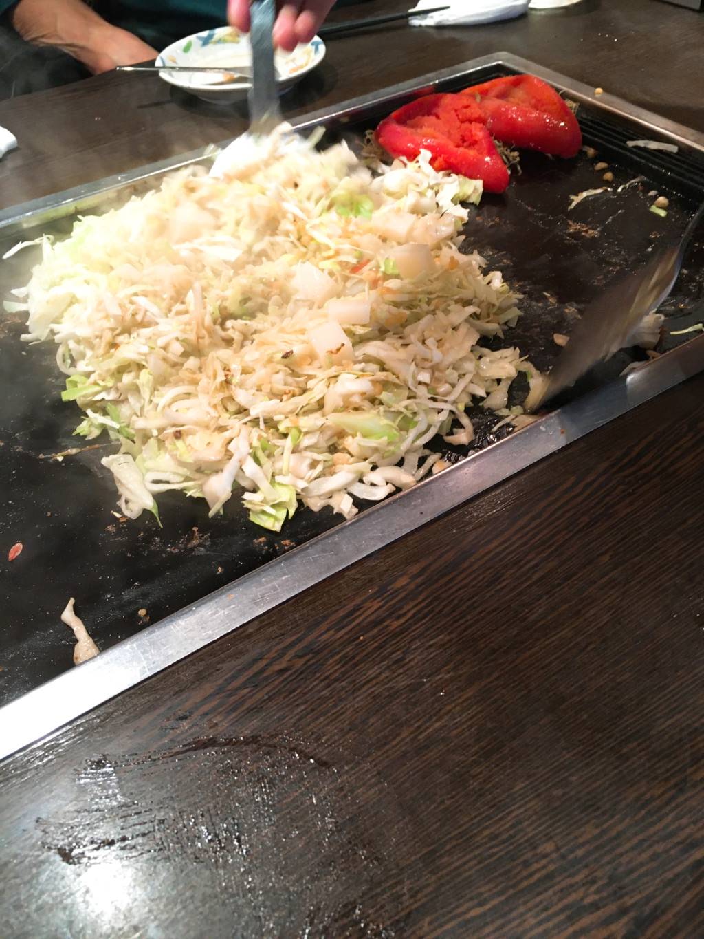 もんじゃの焼き方5