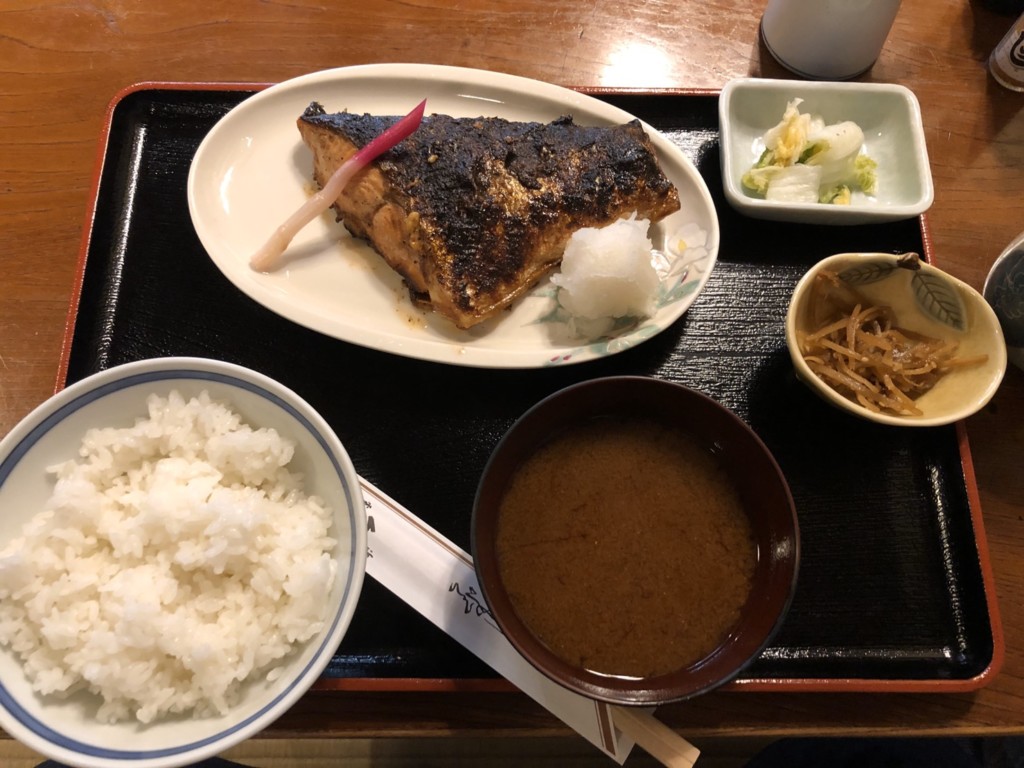 生鮭照焼定食