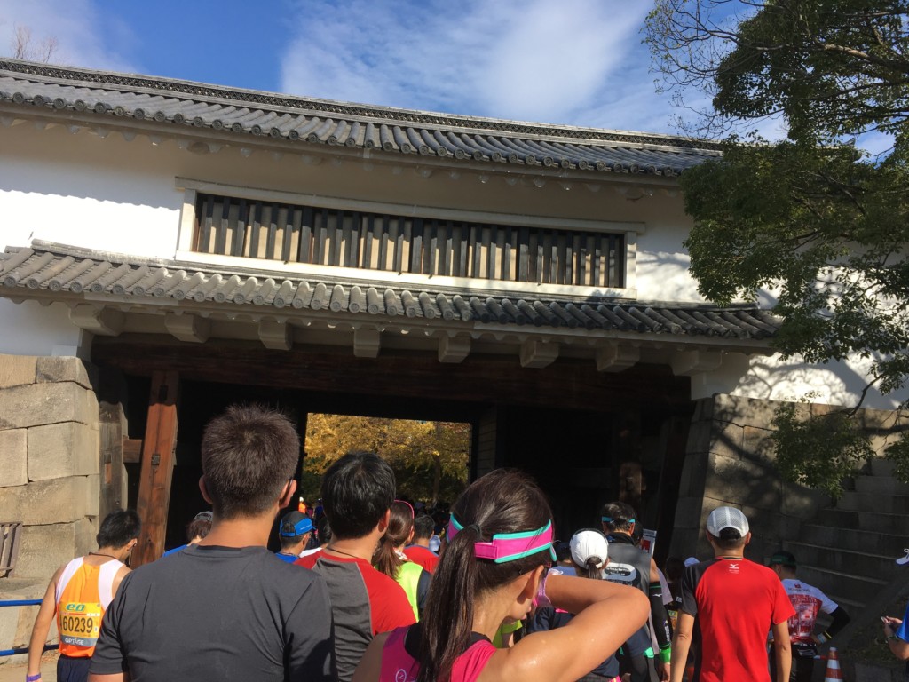 大阪マラソンゴール後