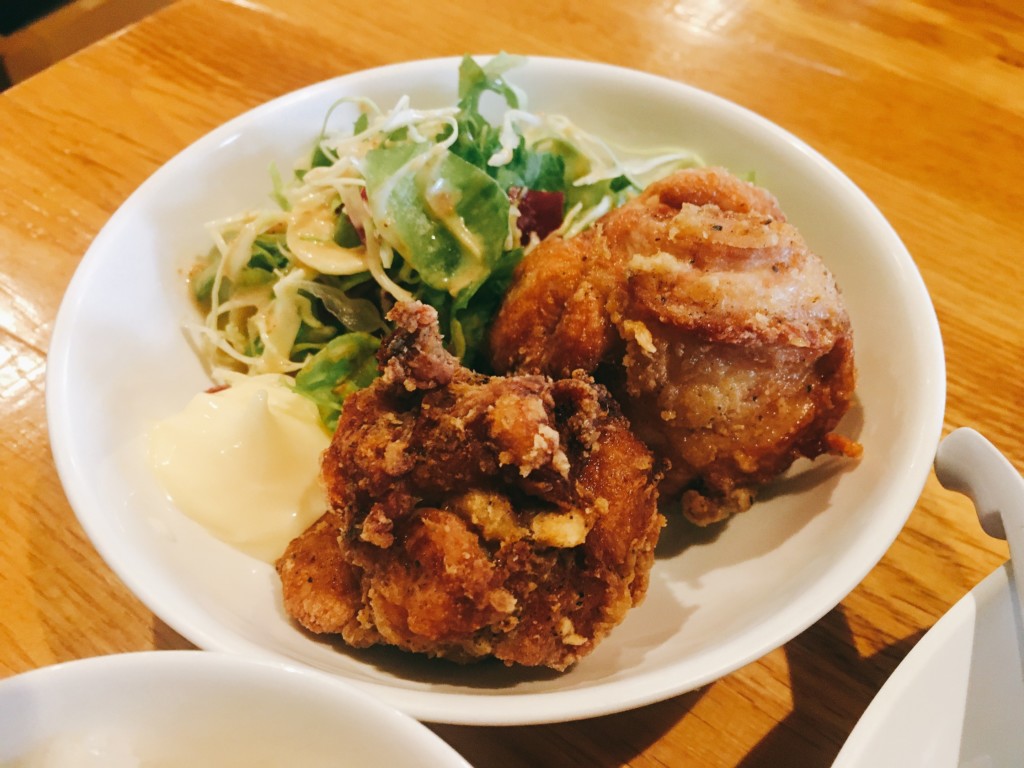 からあげ定食からあげ
