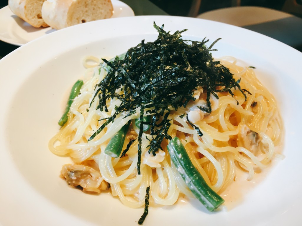 クリームパスタ
